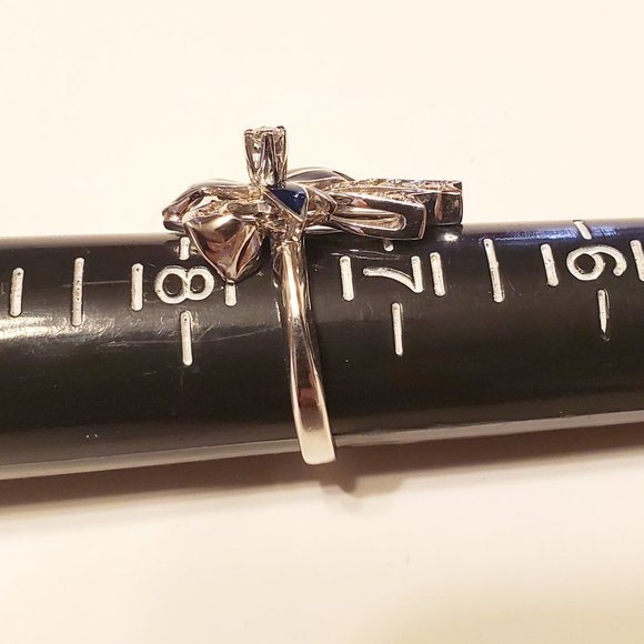 Made new beautiful 18K white Gold Diamond  Ring - Picture 12 of 12